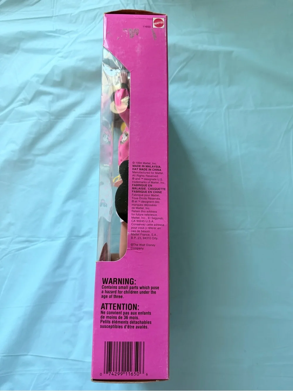 Mattel Barbie Disney Fun Doll in Pink Jacket and White Skirt